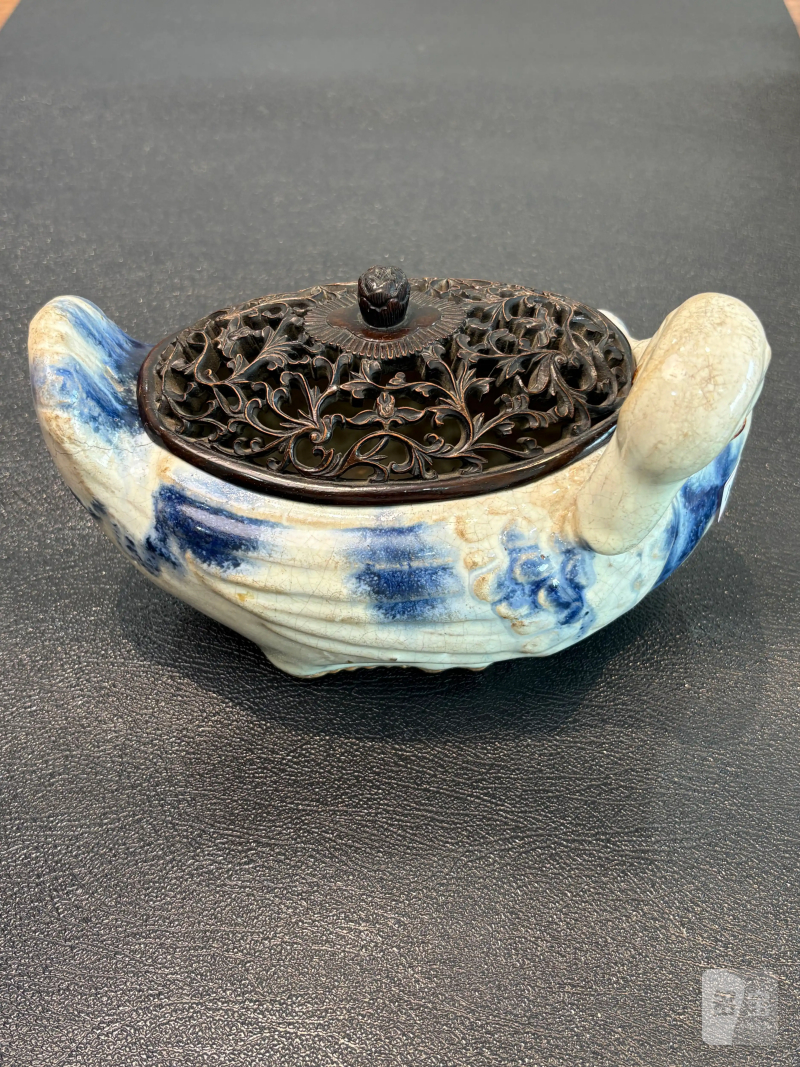 明 青花鸭熏 - 图12